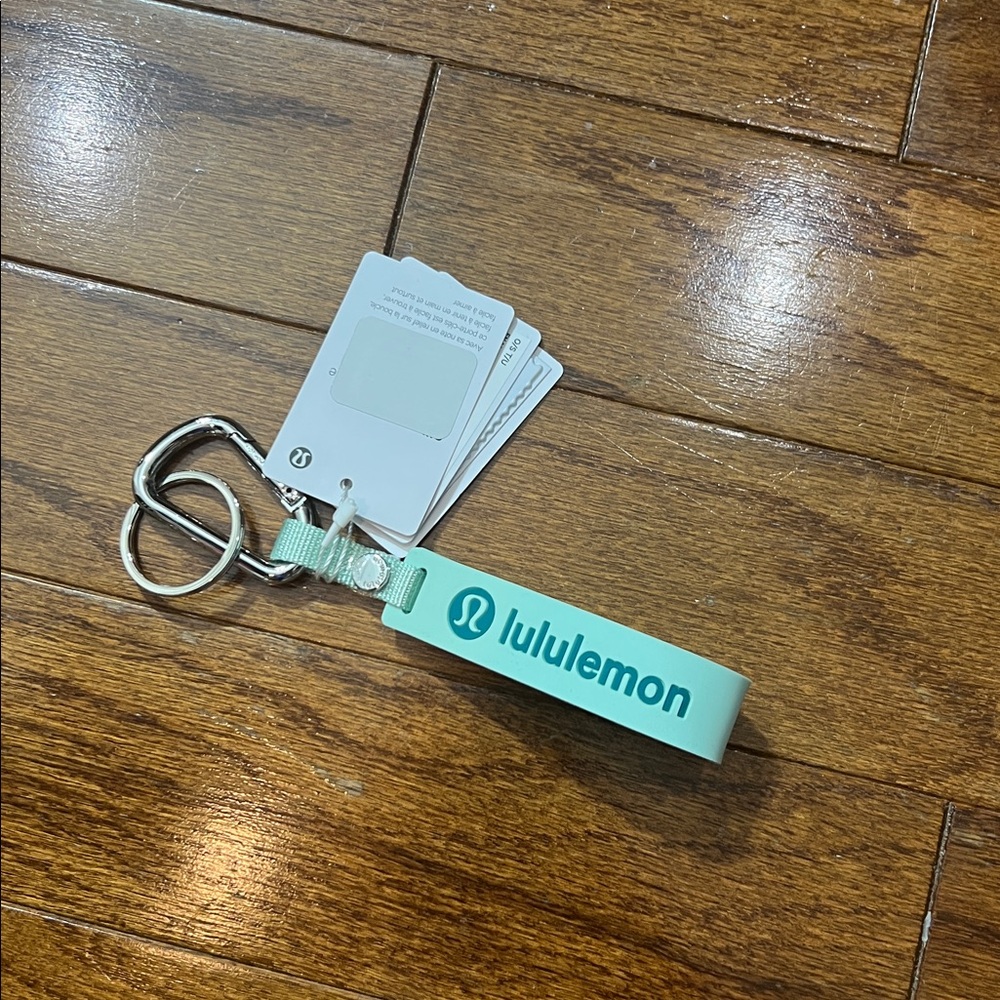 8. Silicone Keychain Lululemon